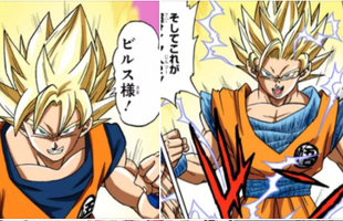 Các cấp độ sức mạnh của Goku khi được lên màu trong manga, fan thốt lên 