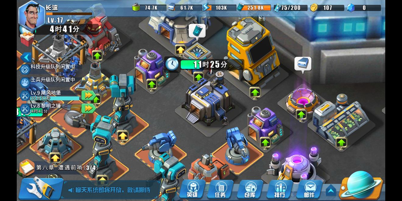 Clash of planets – game mobile chủ đề xây dựng căn cứ và chiến đấu ngoài vũ trụ