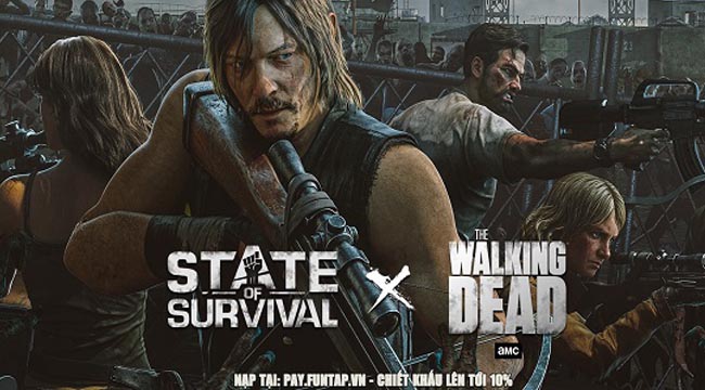 State of Survival và The Walking Dead “bắt tay lịch sử” để mang Daryl Dixon vào game