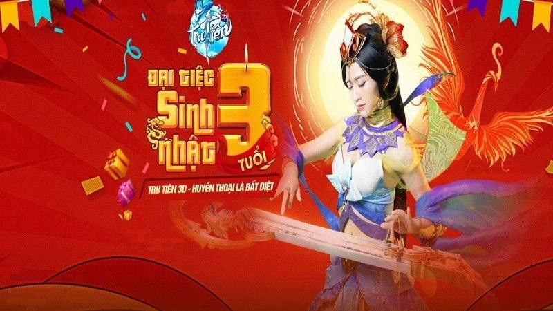 Hé lộ quà tặng “khủng” tại Big Offline Sài Gòn 18/7 mừng sinh nhật Tru Tiên 3D