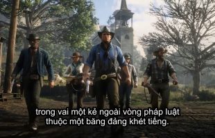 [Game4v Vietsub] Cận cảnh gameplay đầy cuốn hút của siêu phẩm Red Dead Redemption 2