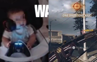 Game thủ nhí 6 tháng tuổi khiến cộng đồng Call of Duty: Warzone ngỡ ngàng vì tài thiện xạ siêu đỉnh