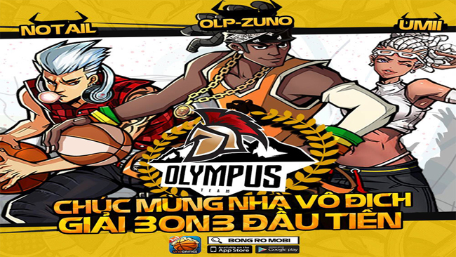 Bóng Rổ Mobi: Chung kết kịch tính, Team Olympus lên ngôi vô địch giải đấu 3on3 Tournament