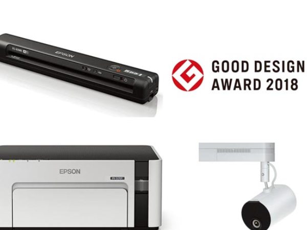 Epson vinh dự đạt Giải thưởng Thiết kế xuất sắc - Good Design Award 2018