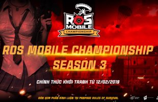 Giải đấu Rules of Survival Mobile Championship 3 chính thức được khởi tranh vào 18h hôm nay 12/2