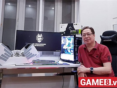 Bác trai 63 tuổi vẫn đam mê PC khiến nhiều bạn trẻ ngưỡng mộ