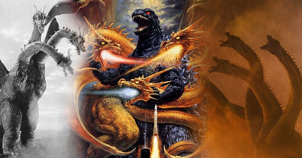 Ghidorah 3 đầu - Hiện thân ác quỷ trước cây thánh giá trong Godzilla: King of the Monsters