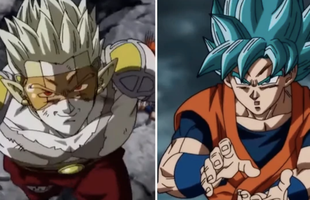 Super Dragon Ball Heroes mang đến cảnh chiến đấu ấn tượng giữa Goku và thủ lĩnh nhóm xâm lăng tối thượng