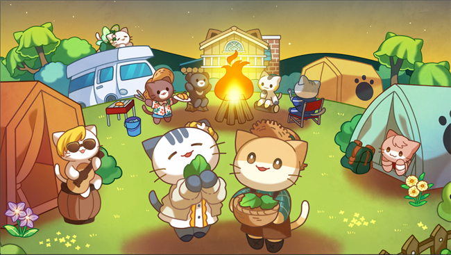 Cat Forest – Healing Camp: một tựa game thư giản dành cho người yêu mèo
