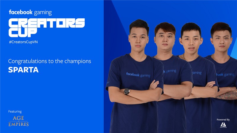 Đạo quân của Vua Leonidas chính thức vô địch giải AOE League lớn nhất Việt Nam