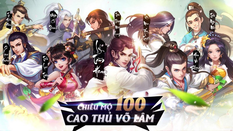 Tân Chưởng Môn VNG tung “nộ” 100 tuyệt thế cao thủ Cổ Long và bất ngờ cho tải game trước