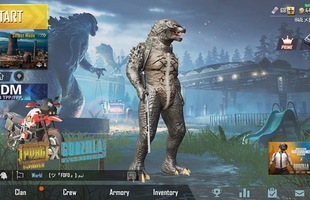 Game thủ PUBG Mobile VN phát rồ khi Hòm đồ cao cấp chưa có skin Godzilla để mở