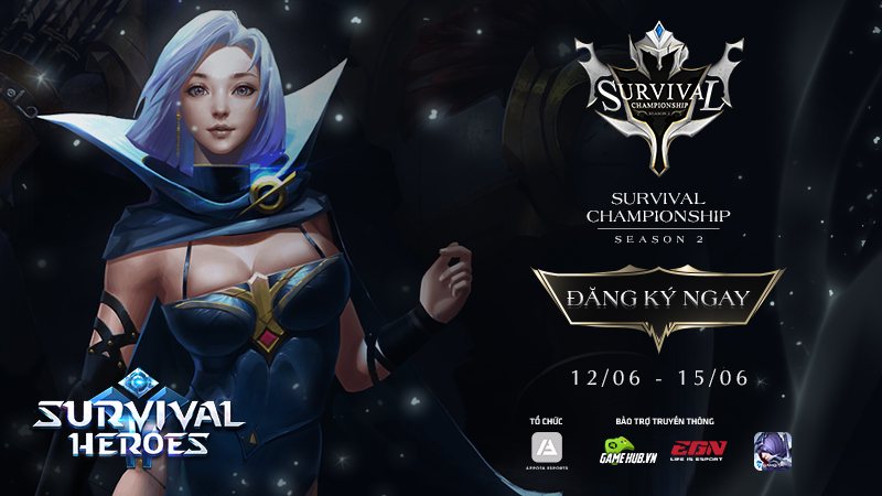 Survival Championship 2 chính thức lộ diện với giải thưởng lớn bất ngờ