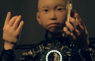 Chiêm ngưỡng Ibuki, robot mang hình hài của một cậu bé 10 tuổi, như bước ra từ bộ Gantz