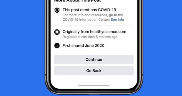 Nhọc nhằn nạn fake news Covid-19: Facebook sẽ cảnh báo khi share bất kỳ tin tức nào về dịch bệnh