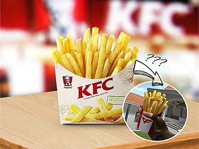 Tin khẩn, túi khoai tây chiên KFC cũng có thể phát nổ lấy kill như nghóe đã xuất hiện