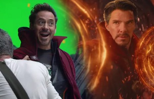Ơ kìa, tại sao Iron Man lại mặc áo choàng của Dr.Strange thế kia!