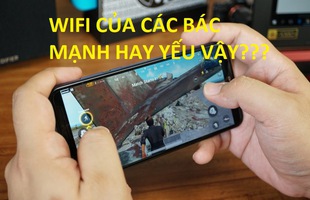 Chỉ với một thiết bị iOS, game thủ có thể kiểm tra độ mạnh yếu của wifi trước khi chiến PUBG Mobile