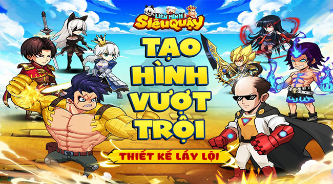 Liên Minh Siêu Quậy – siêu phẩm của các thánh”lầy lội” manga sẽ cập bến làng game Việt trong tháng 5