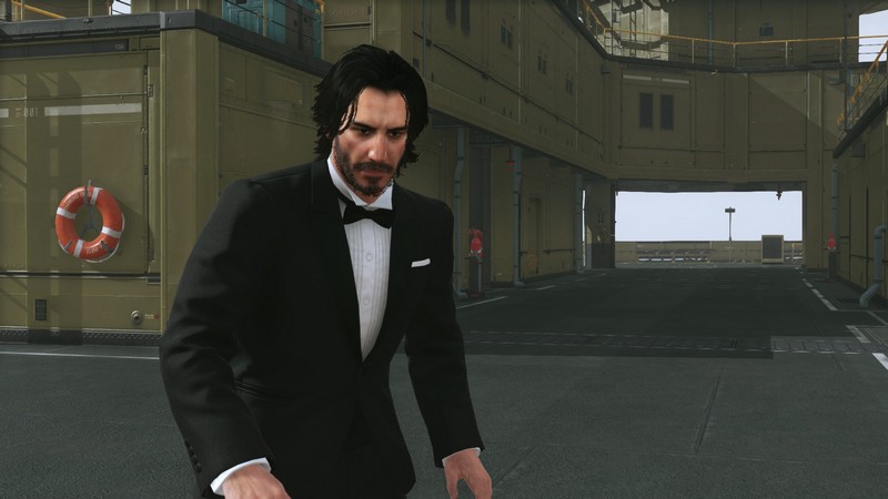 Tài tử Keanu Reeves bất ngờ xuất hiện trong bản Mod siêu dị của Metal Gear Solid V