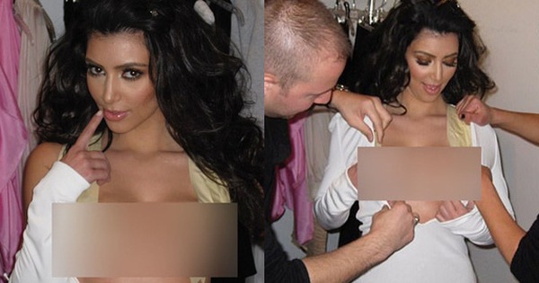 Tiết lộ bí quyết diện những bộ cánh hở bạo, Kim Kardashian khiến netizen choáng váng vì cảnh 