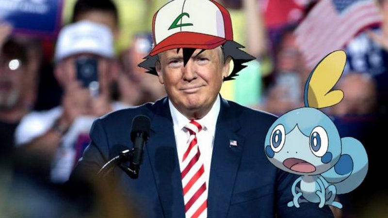 Người hâm mộ Pokémon giận dữ kiến nghị Trump hãy cấm bán Sword & Shield