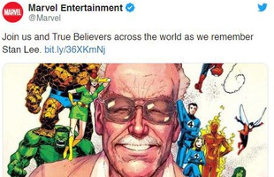 Marvel tri ân 1 năm ngày mất của Stan Lee với bức vẽ 'bố già quây quần bên đàn con siêu anh hùng' đầy xúc động