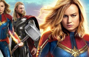 Nhận được lời khen của Thor, nhưng liệu Captain Marvel có thể nâng được Búa thần Mjolnir?