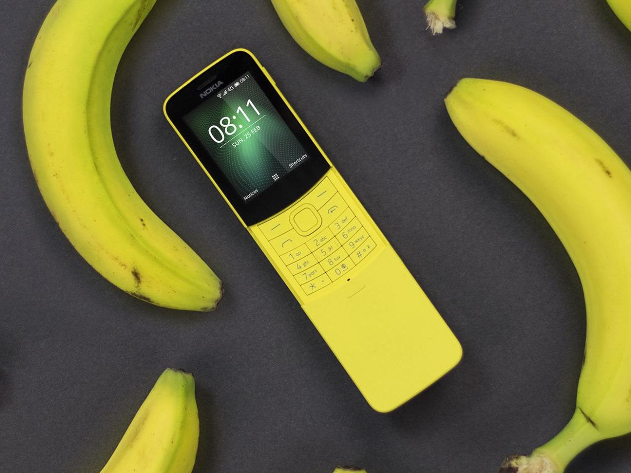 Nokia 8110 4G ra mắt, giá 1,68 triệu đồng