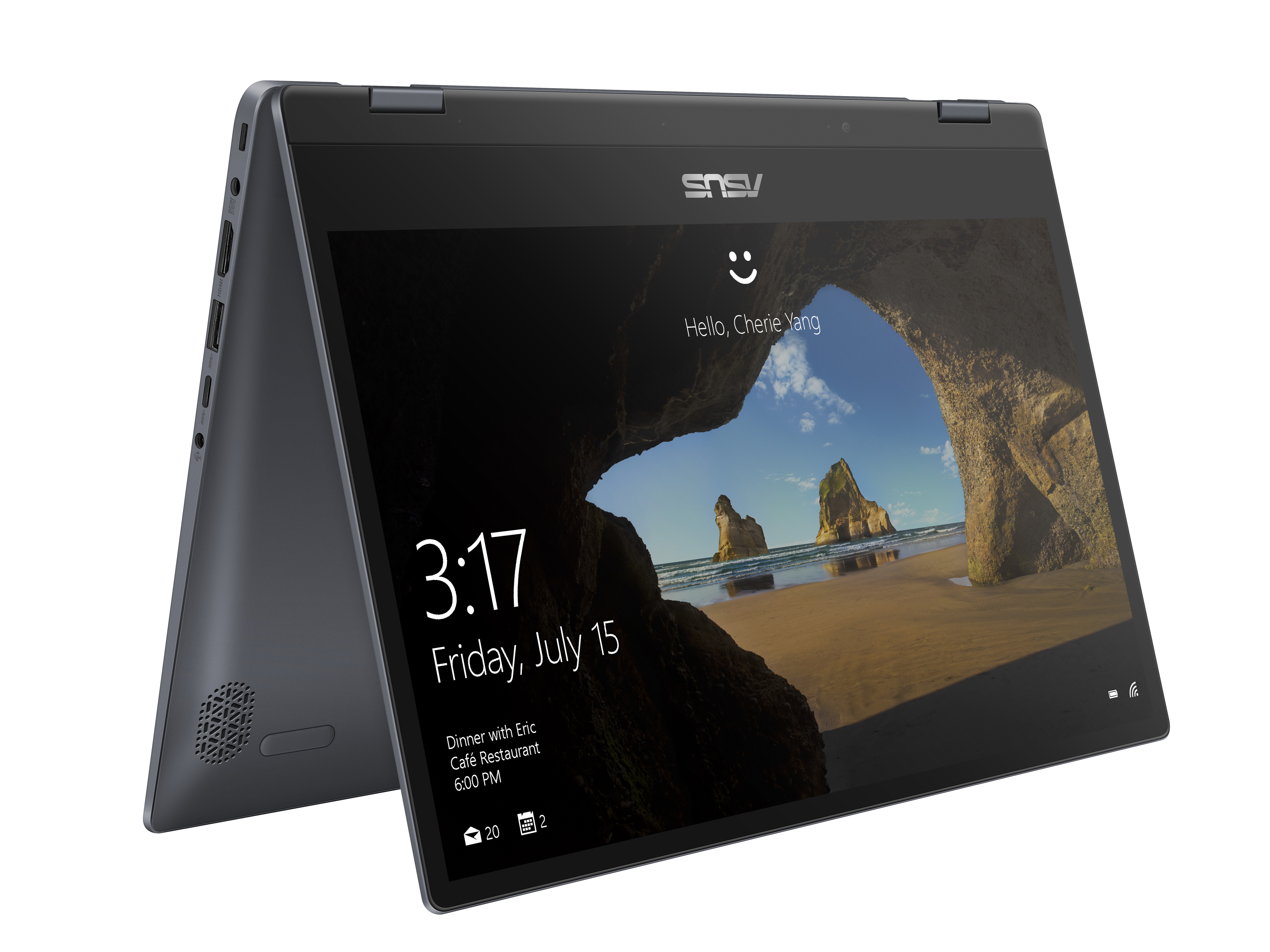 Laptop 2-trong-1 Asus VivoBook Flip 14 giá 13,39 triệu đồng