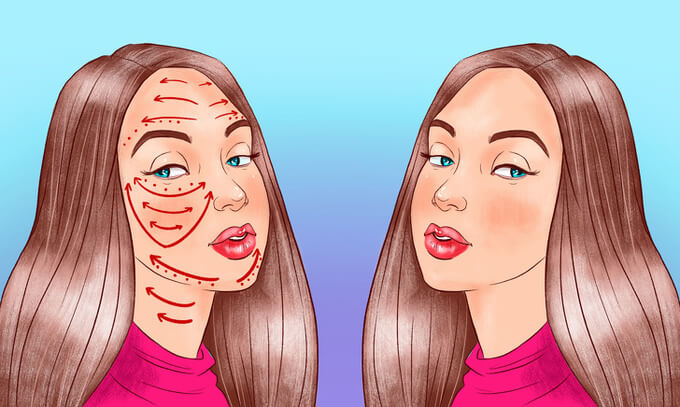 10 động tác giúp da mặt căng mịn bạn gái nào cũng nên biết