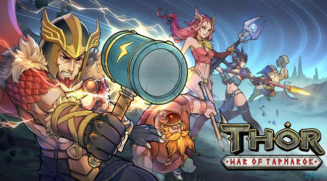 Thor : War of Tapnarok – game clicker kết hợp nhập vai đầy hấp dẫn