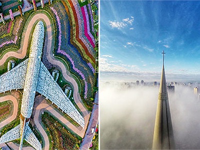Những bức ảnh chụp từ trên không ngoạn mục nhất thế giới, Việt Nam góp mặt 1 tấm ảnh siêu đẹp