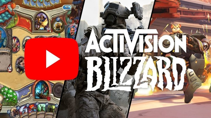 Activision Blizzard ký với YouTube bản hợp đồng hàng trăm triệu USD