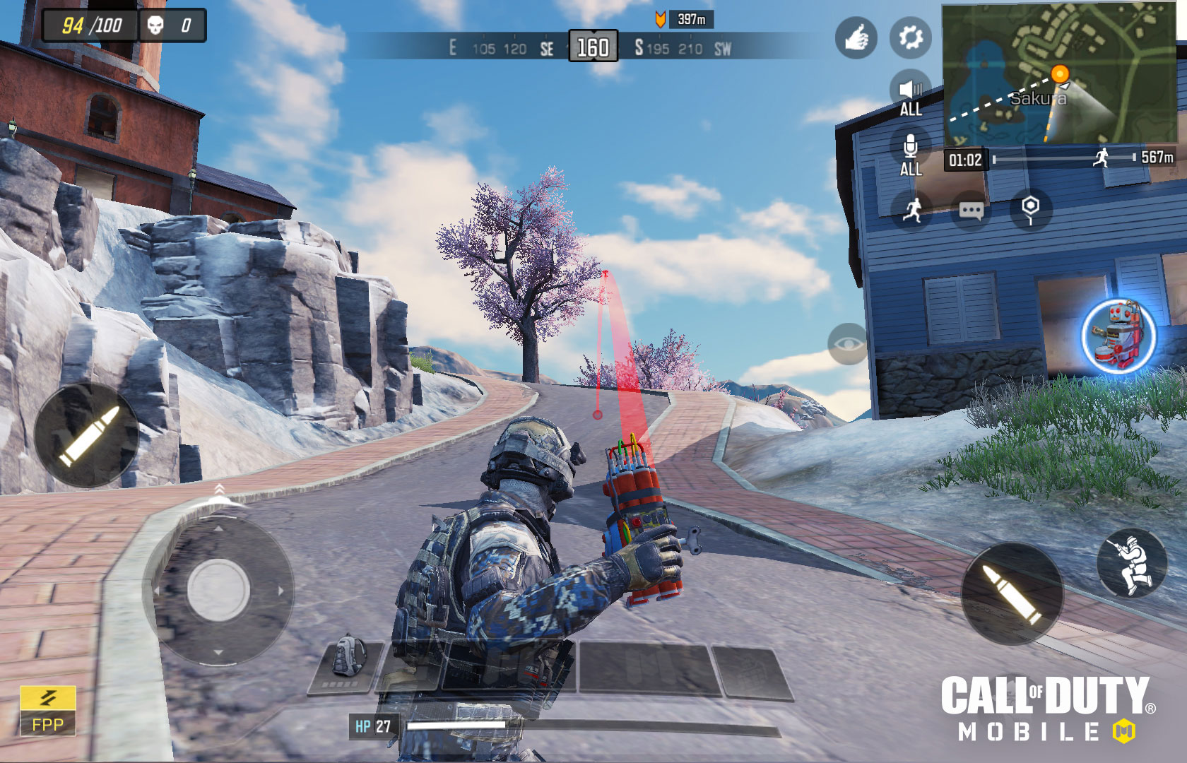 Chế độ Battle Royale của Call of Duty: Mobile VN, khi 'chạy bo' lên một tầm cao mới
