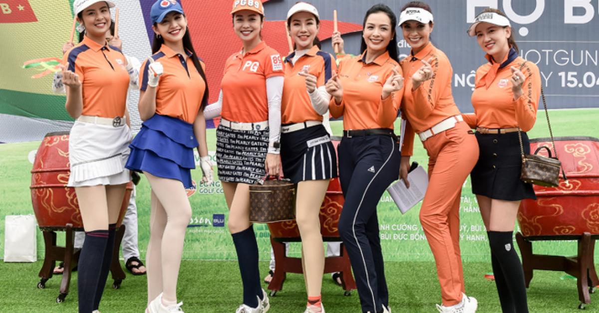Hoa hậu Jennifer Phạm cùng dàn chân dài mê chơi golf 