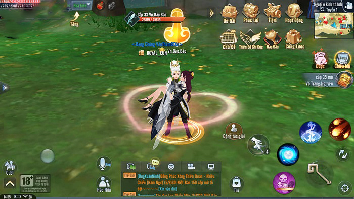 Giang Hồ Ngoại Truyện Mobile và những tính năng được game thủ đánh giá cao