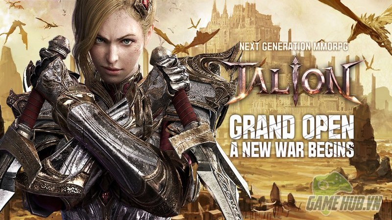 TALION – quái vật đồ họa MMORPG đẳng cấp PC của GAMEVIL đã chính thức ra mắt