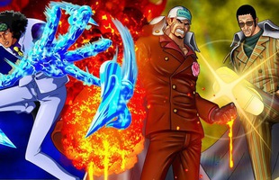 One Piece: Vì sao các Đô Đốc Hải Quân đều sở hữu những trái ác quỷ vô cùng mạnh mẽ?