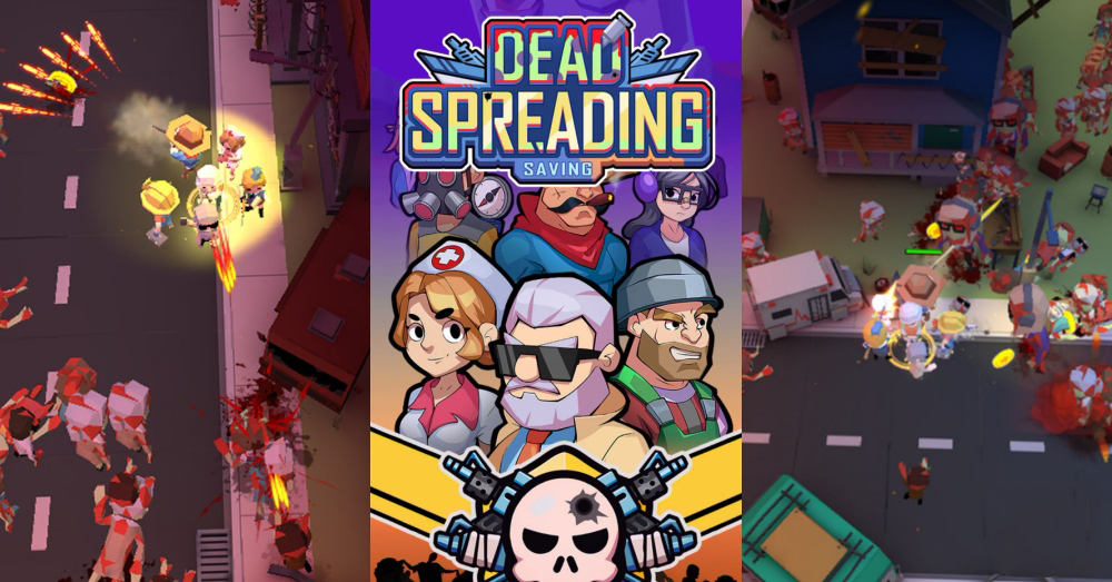 Dead Spreading: Game chặt chém zombie siêu vui nhộn đáng để thử qua