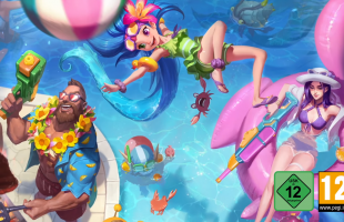 Lộ diện 3 trang phục mới của Zoe, Gangplank và Caitlyn trong chủ đề Tiệc Bể Bơi