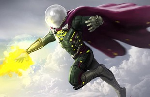 Cận cảnh mẫu concept art của Mysterio trước Far From Home, lai giữa Thanos và Green Lantern