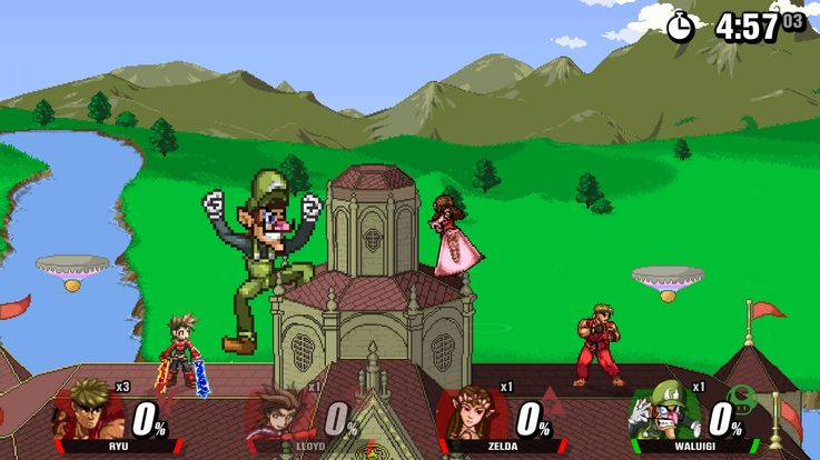 7 tựa game đối kháng platform có lối chơi giống Super Smash Bros