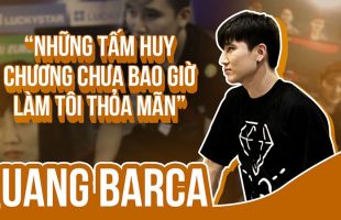 Pes thủ TOP 1 Việt Nam-Quang Barca: “Những tấm huy chương chưa bao giờ làm tôi thỏa mãn”