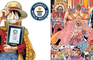 One Piece đứng đầu top 100 manga trong bảng xếp hạng 