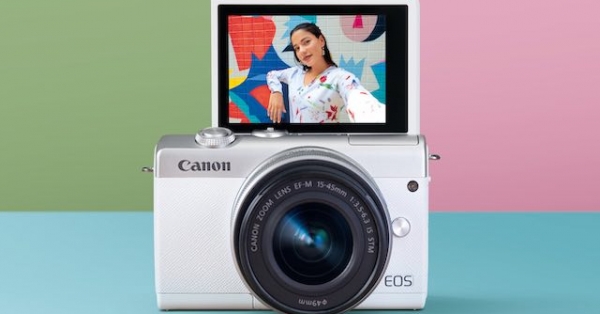 Canon trình làng máy ảnh EOS M200, giá 16 triệu đồng
