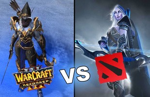 So sánh đồ họa giữa DOTA 2 và Warcraft 3 DotA phiên bản làm lại 4K