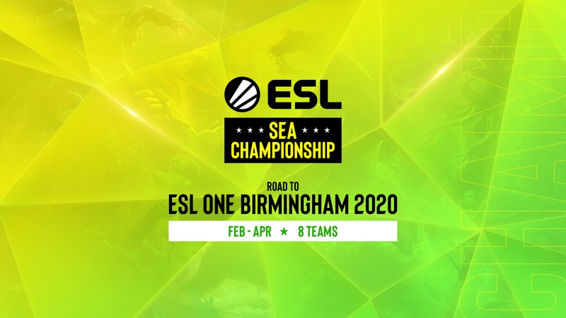 ESL công bố giải đấu Dota 2 dành riêng cho khu vực SEA cùng cơ hội tham dự ESL One Birmingham 2020