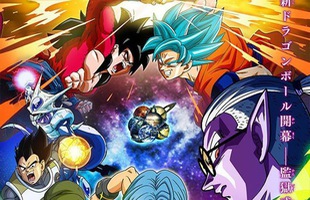 Dragon Ball Heroes phiên bản anime tung poster và video cực hấp dẫn