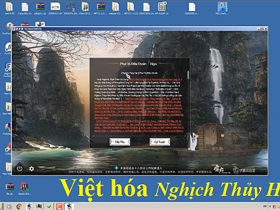 Trong khi NPH VNG còn chưa có động tĩnh gì thì bản Việt hóa Nghịch Thủy Hàn Online đã bất ngờ xuất hiện